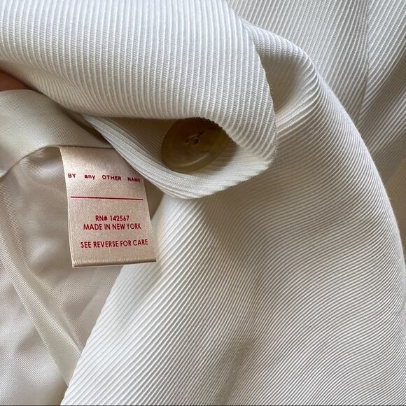 SALE!!! BY ANY OTHER NAME Flared Ribbed Woven Blazer - Picture 9 of 10